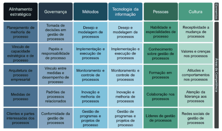 Gerenciamento de processos de negócios Business Process Management BPM VBMC Consultores